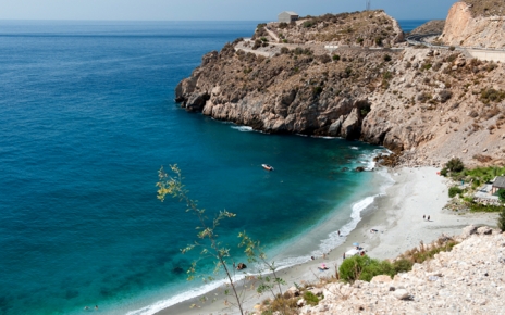 Maro Beach on eastern Costa del Sol